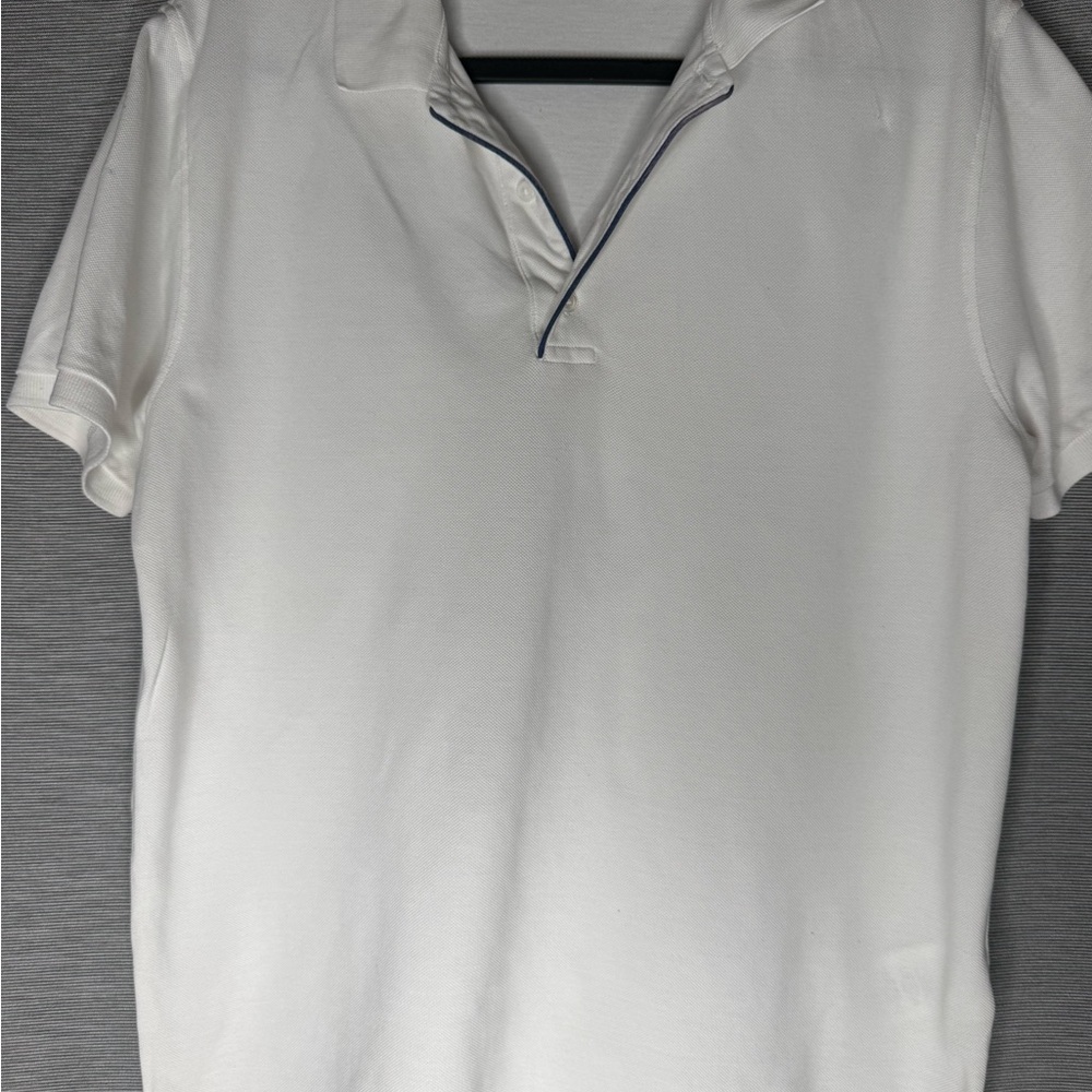 Elegant White Polo Shirt
